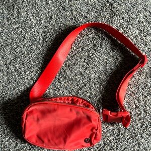 Red Lululemon Crossbody/fanny pack